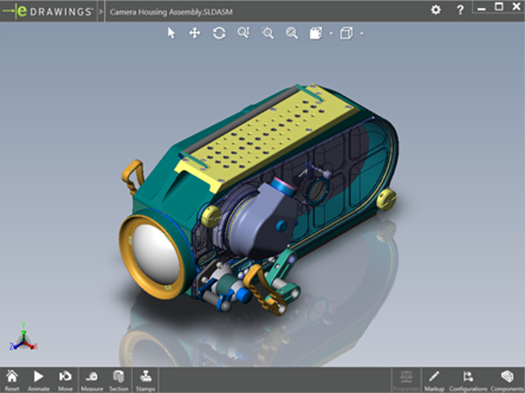 edrawings viewer with measurement