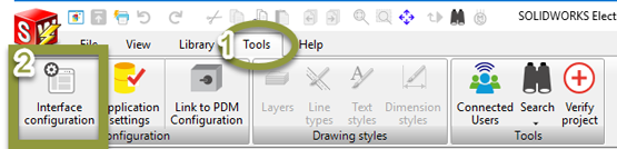 Customize Your Interface in SOLIDWORKS Electrical