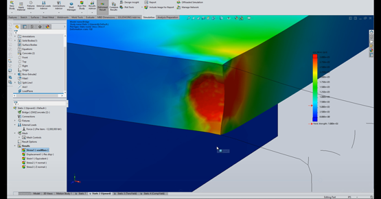 Captain Marvel SOLIDWORKS Simulation Study